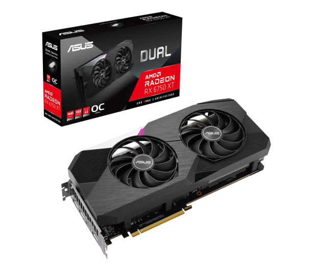 ASUS Radeon RX 6750 XT Dual OC 12GB GDDR6 - 742847 - zdjęcie